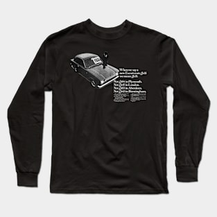 FORD ESCORT MK 1 - advert Long Sleeve T-Shirt